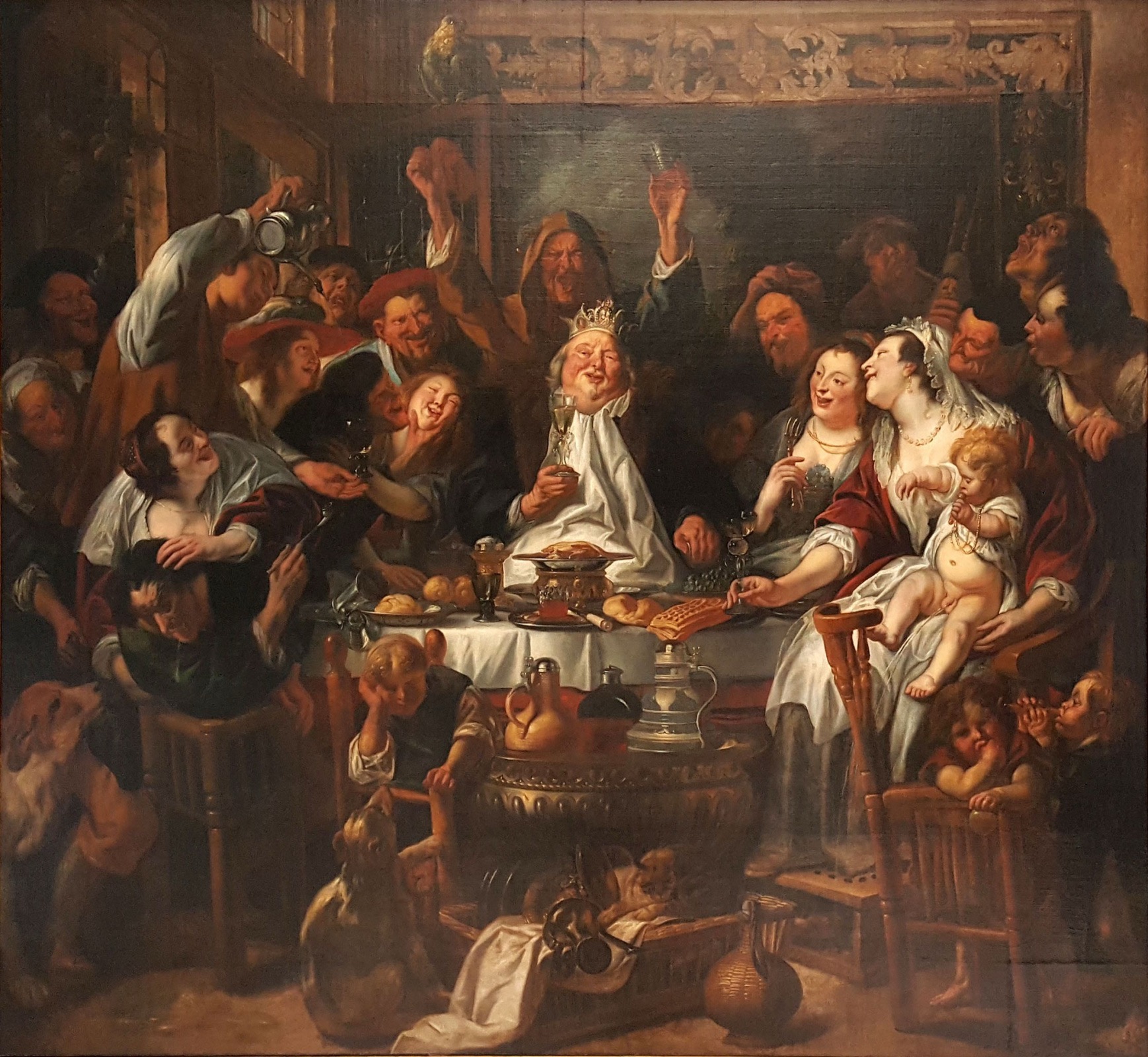 Jacob Jordaens’ „Fest des Bohnenkönigs“: Ausgelassenheit, Ordnung und Moral im Barock